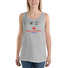 Load image into Gallery viewer, Red Lipstick Patriot Tank Top
